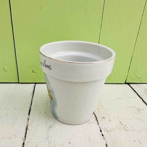 Vintage 1970s Moppets Flower Pot Retro Flower Pot Fran Mar 70s Flower Pot - Picture 9 of 10